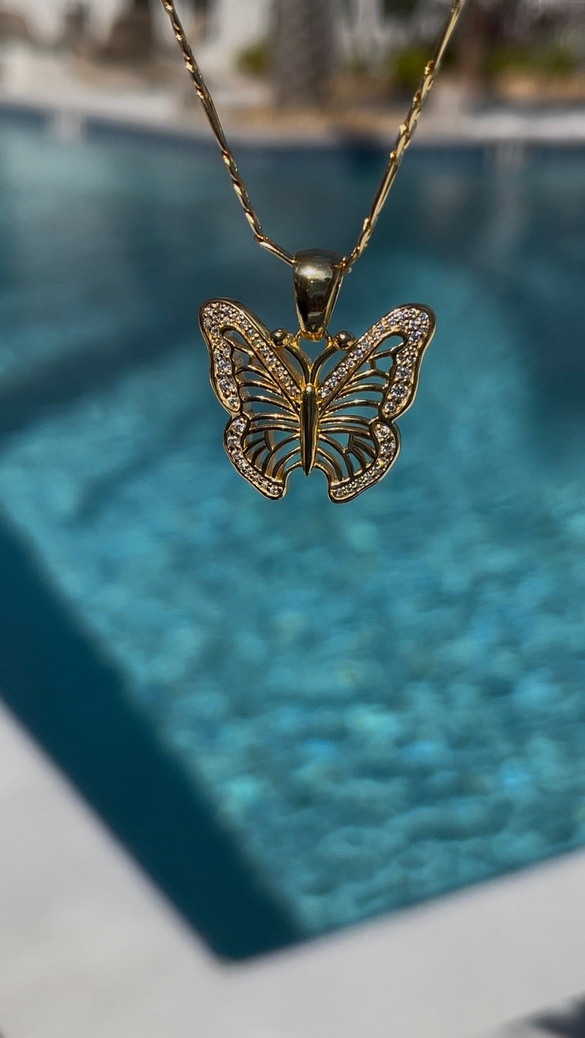 Jazmyn Butterfly Necklace