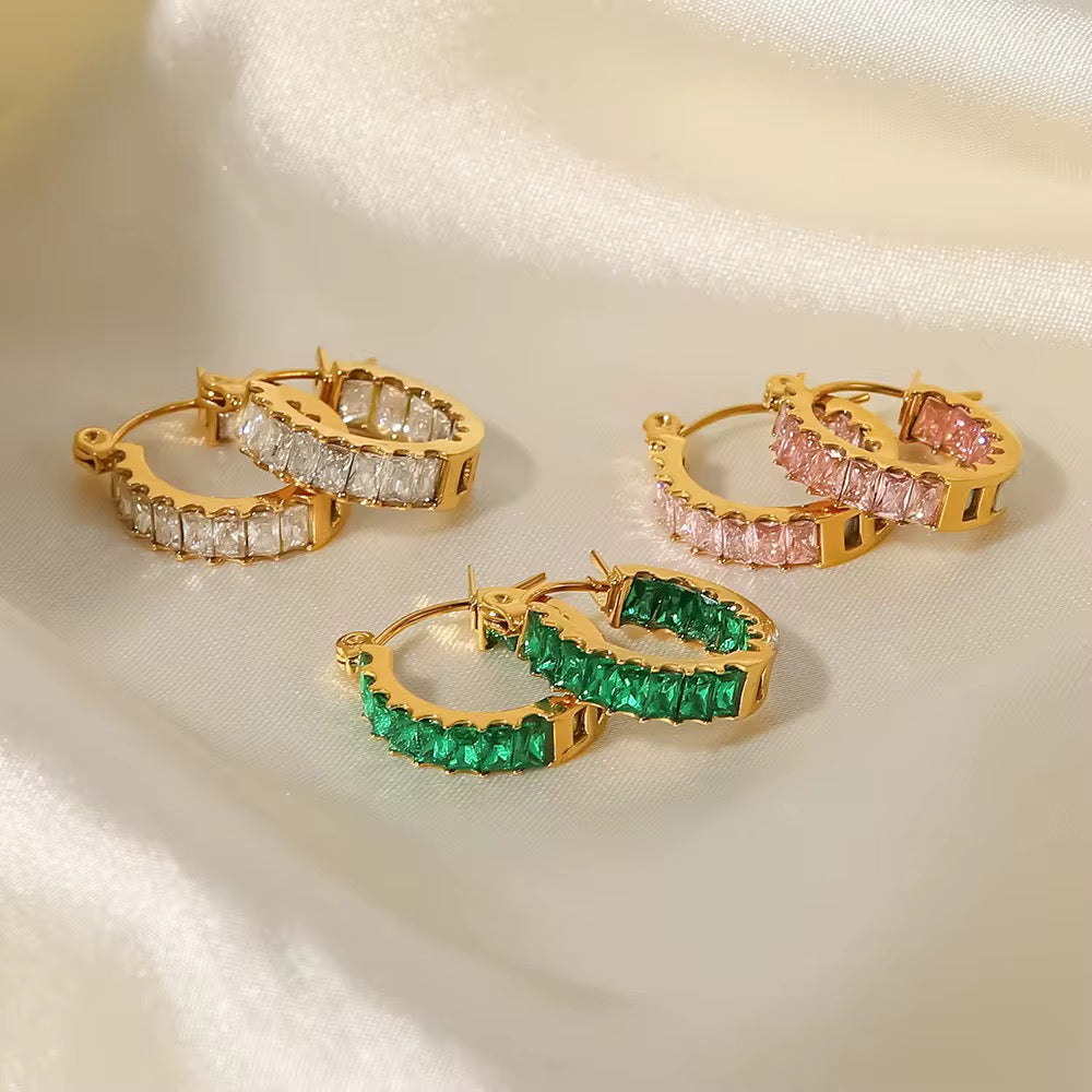 Isabella Hoop Earrings