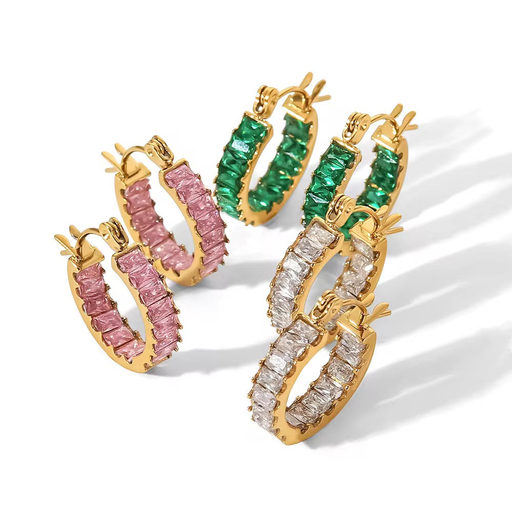 Isabella Hoop Earrings