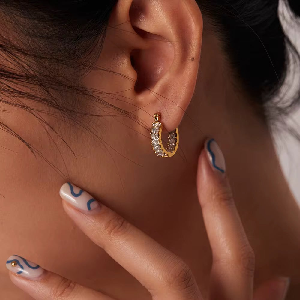 Isabella Hoop Earrings