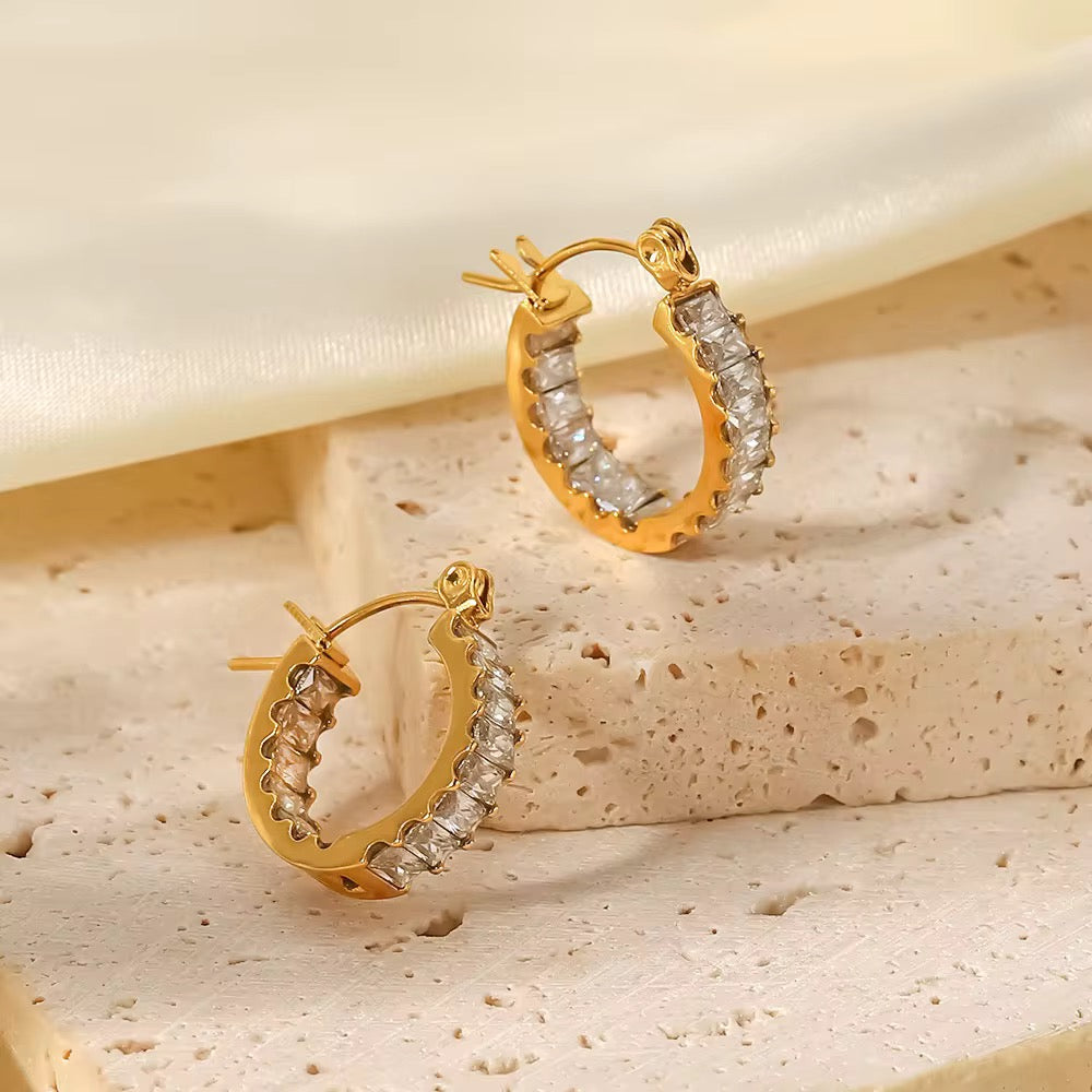 Isabella Hoop Earrings