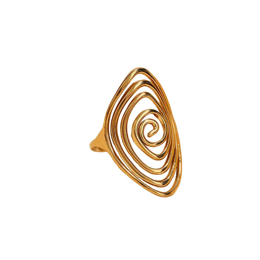 Ella Spiral Ring